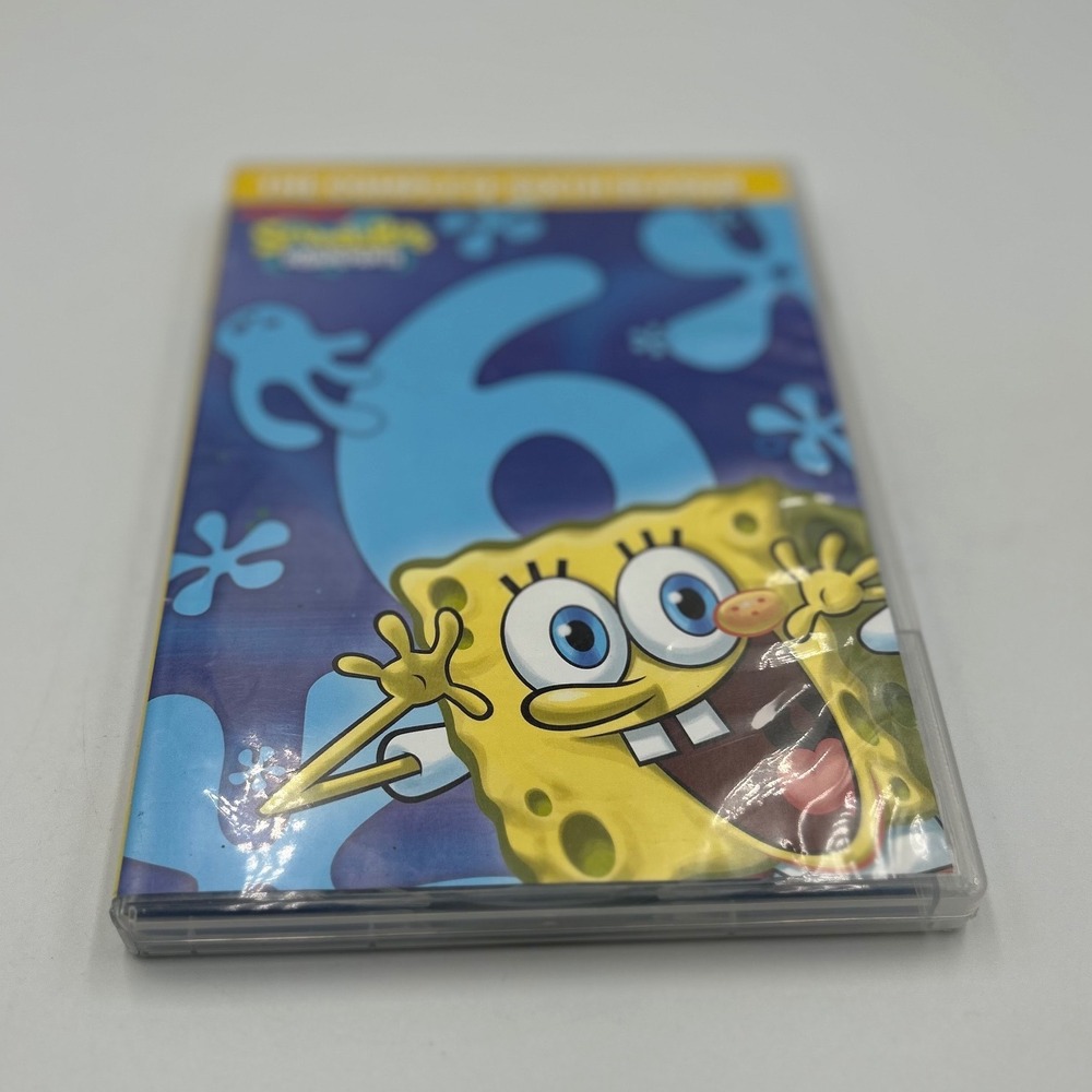 SpongeBob‎ SquarePants The Complete Sixth Season DVD 4-Disc Set Nickelodeon